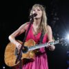 Man spends $4000 at auction to buy and destroy Taylor Swift-signed guitar