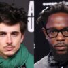 Timothée Chalamet tells Kendrick Lamar he’s been a fan “forever” ahead of Super Bowl performance