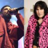 Watch Noel Fielding join Kasabian on stage in London and joke about doing Jaeger shots with Prue Leith backstage 