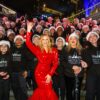Watch Kylie Minogue make a surprise appearance at Battersea Power Station to turn on the Christmas lights
