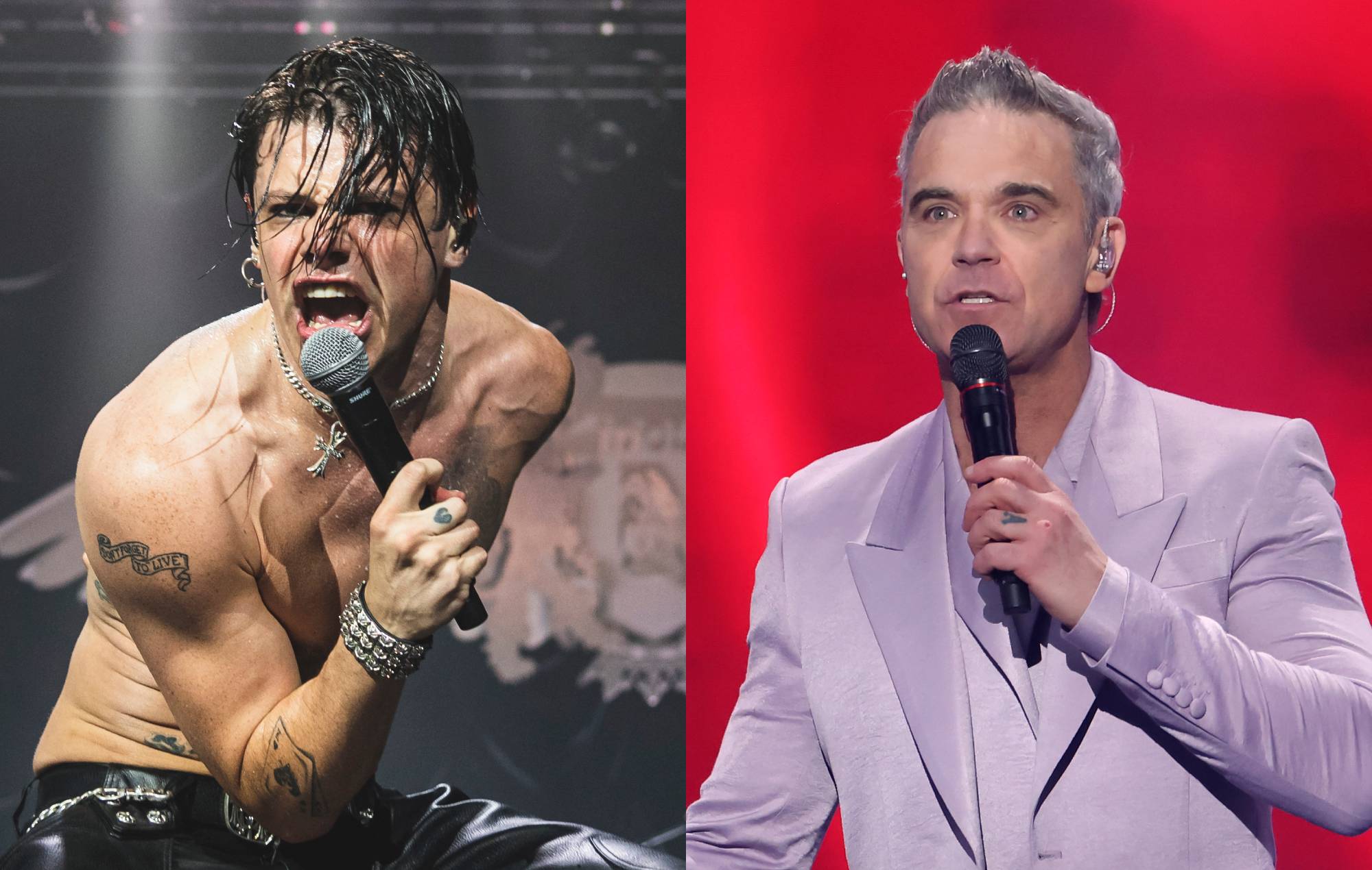 Robbie Williams wrote a profound letter to Yungblud “when it really needed to come”